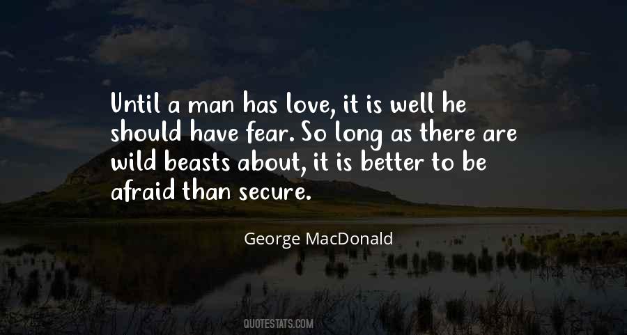 Love Secure Quotes #1476574