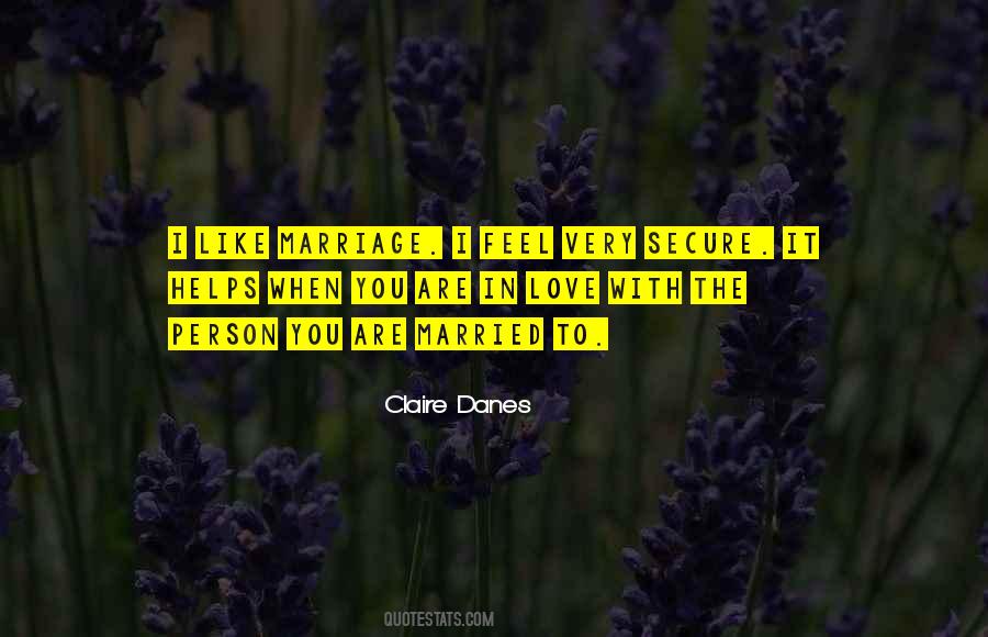 Love Secure Quotes #339451