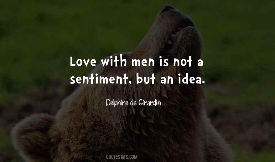 Love Sentiment Quotes #1168020