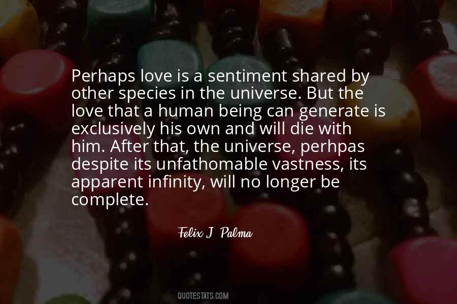 Love Sentiment Quotes #1170906
