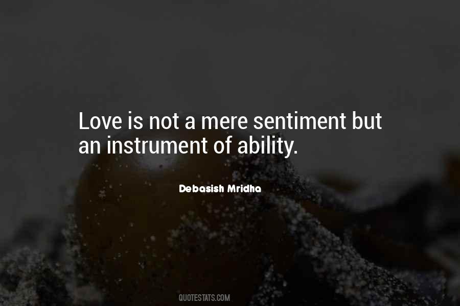 Love Sentiment Quotes #197814
