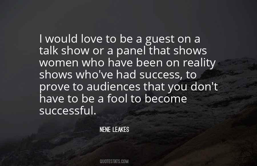 Love Show Quotes #104307