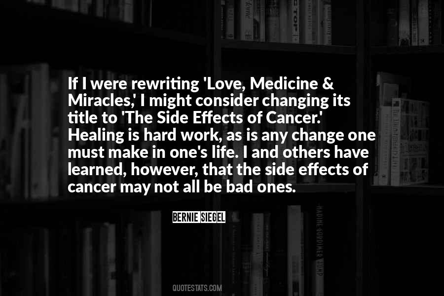 Love Side Effects Quotes #1664885
