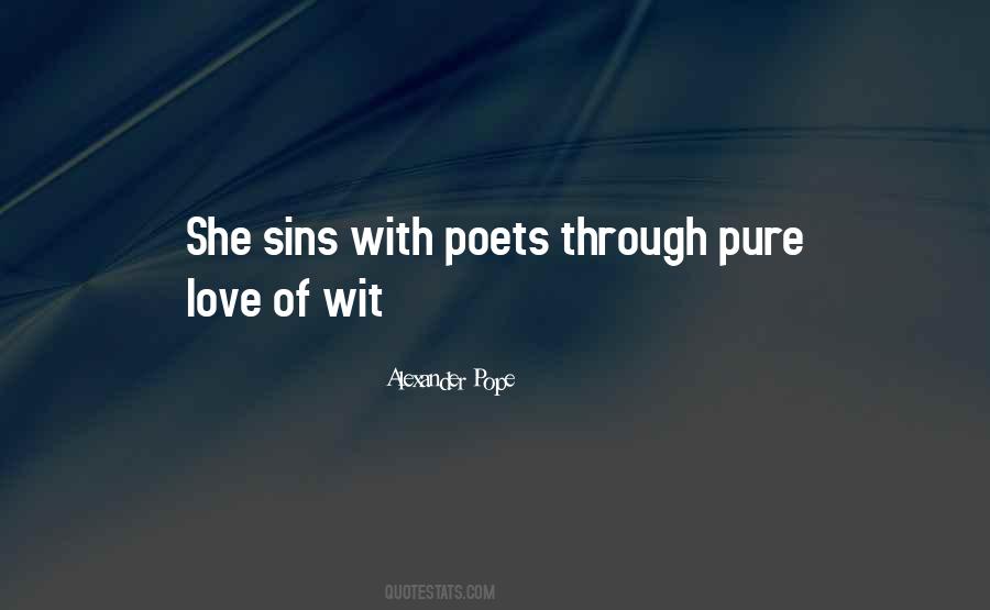 Love Sins Quotes #1398353