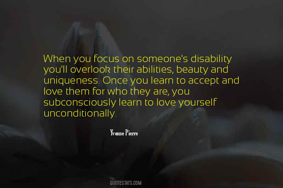 Love Someone Unconditionally Quotes #1091675