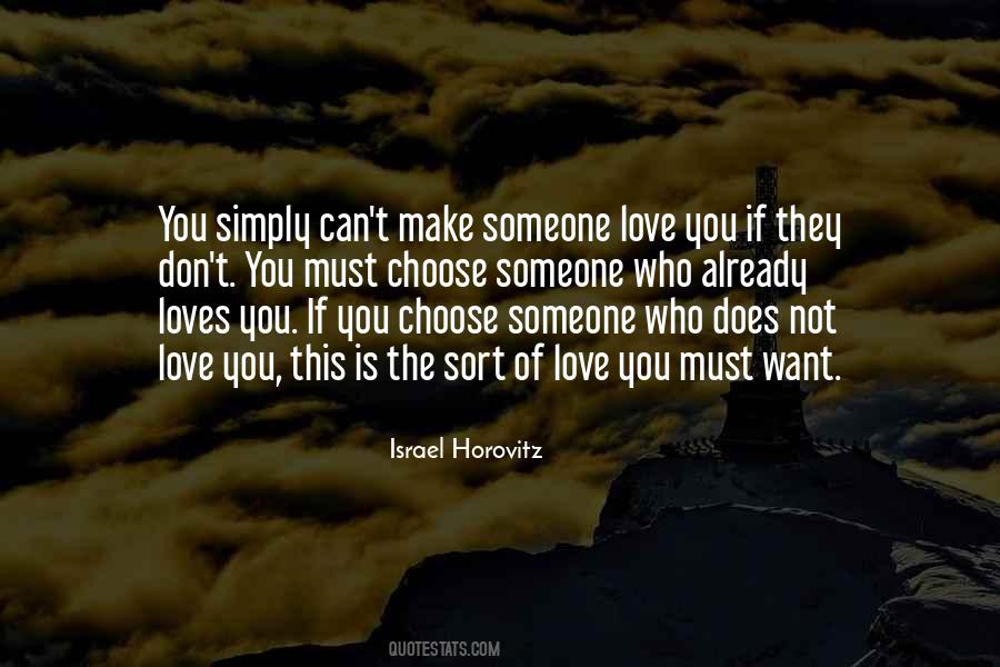 Love Someone Who Loves You Quotes #1315516