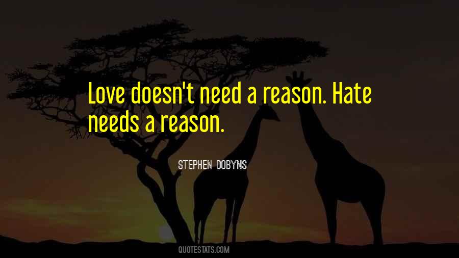 Love Someone Without Reason Quotes #35711