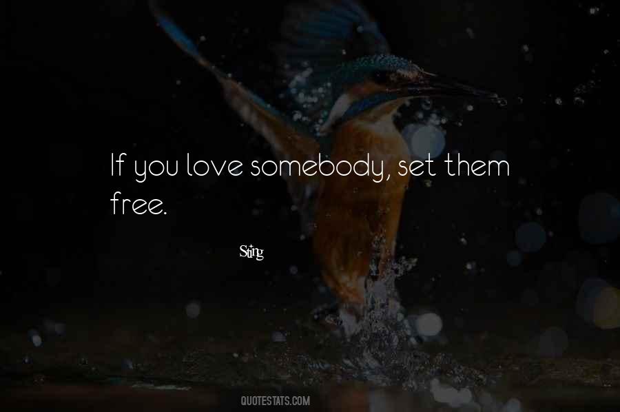 Love Something Set It Free Quotes #346930