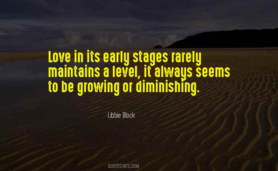 Love Stages Quotes #992577