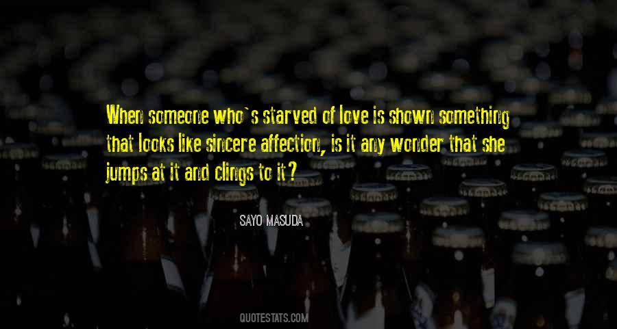 Love Starved Quotes #156355