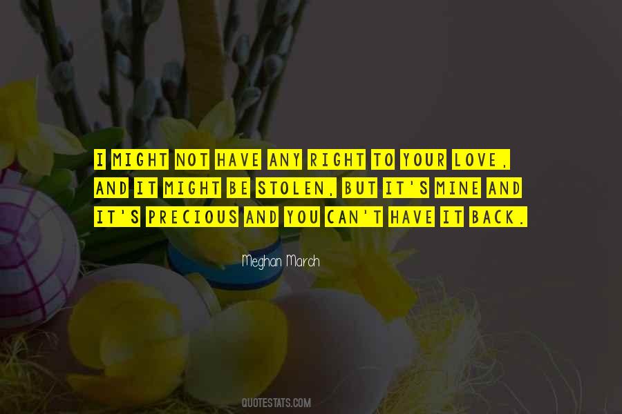 Love Stolen Quotes #1405804