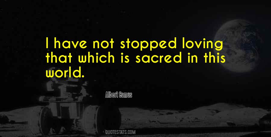 Love Stopped Quotes #28954