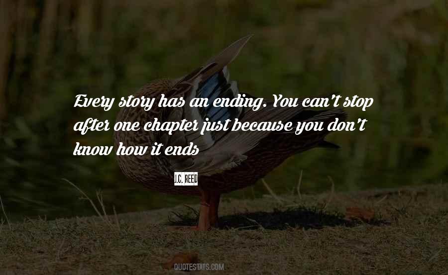 Love Story Ends Quotes #1351349