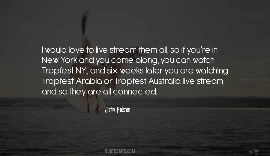 Love Stream Quotes #1754949