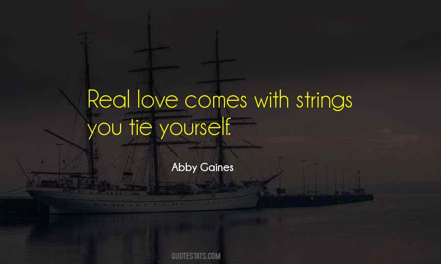 Love Strings Quotes #791656