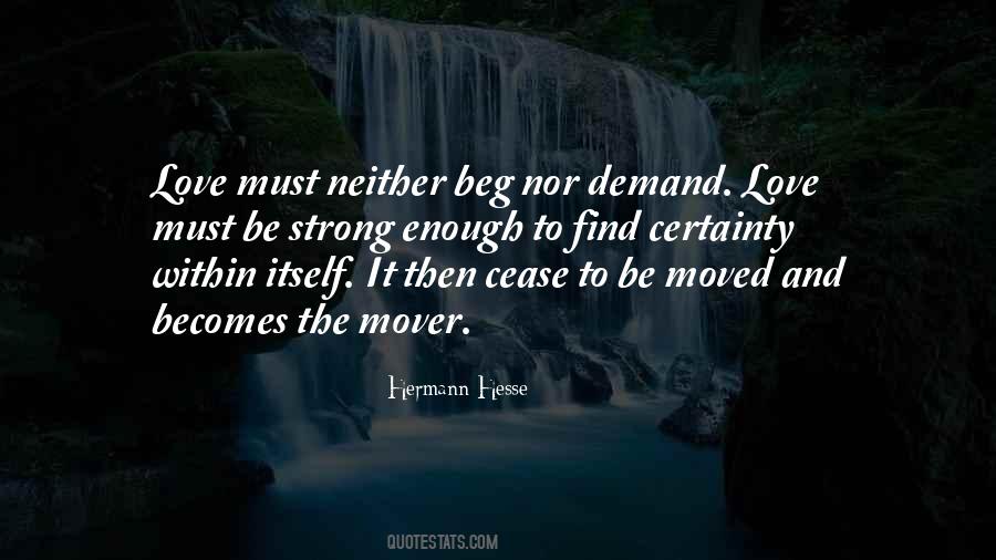Love Strong Enough Quotes #1644341