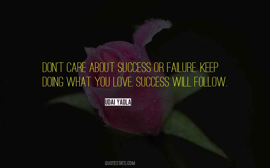 Love Success Quotes #1179529