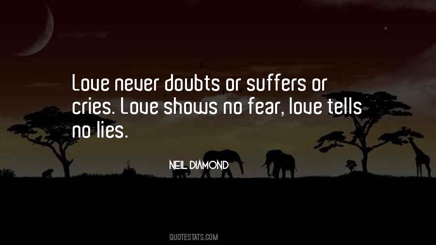 Love Suffers Quotes #1679927