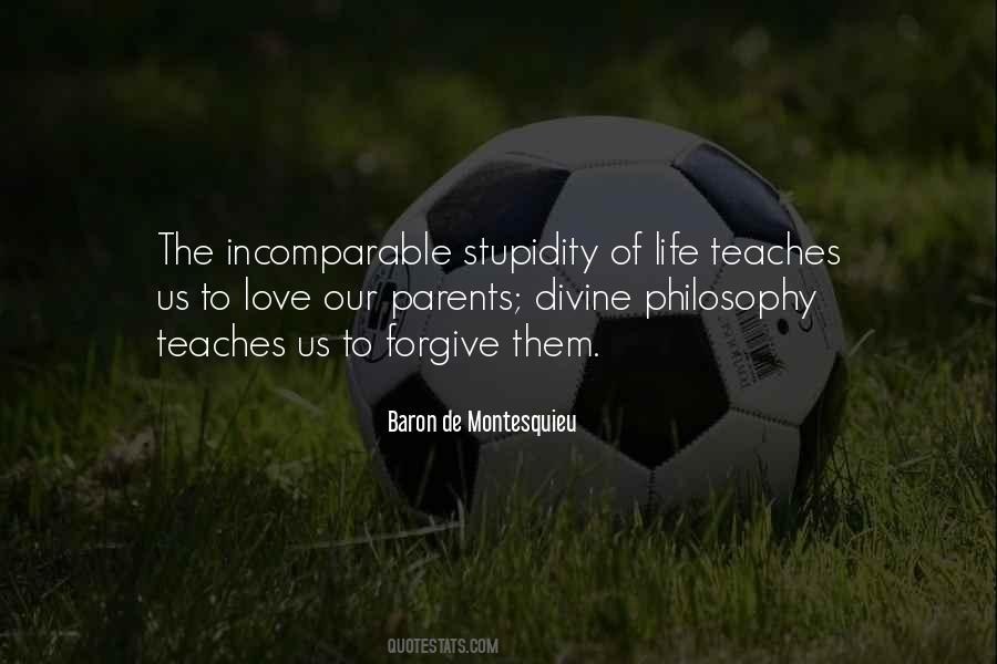 Love Teaches Us Quotes #1336532