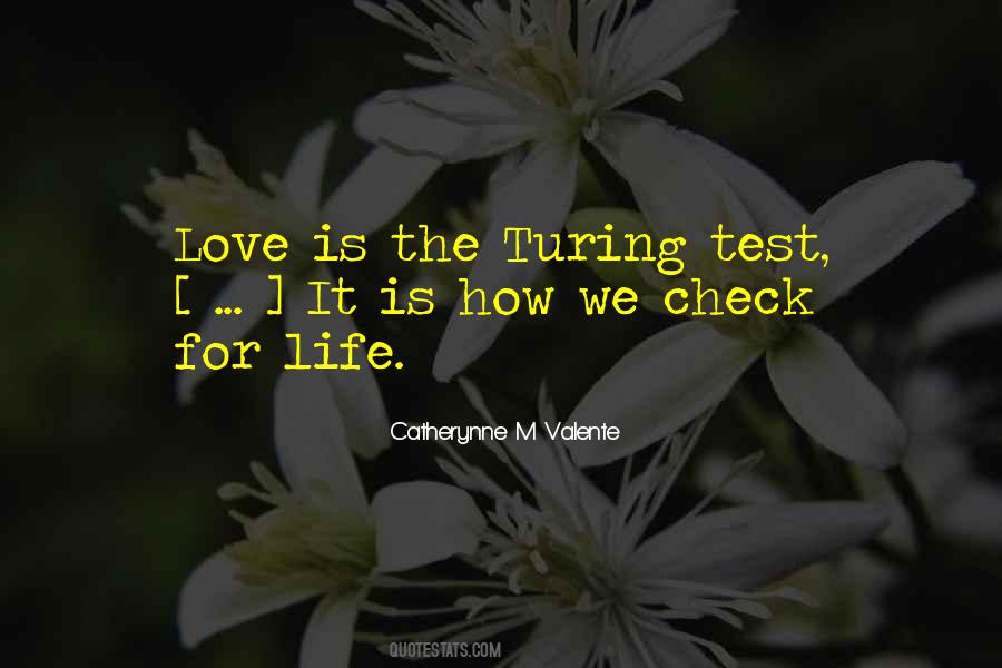 Love Test Quotes #185564