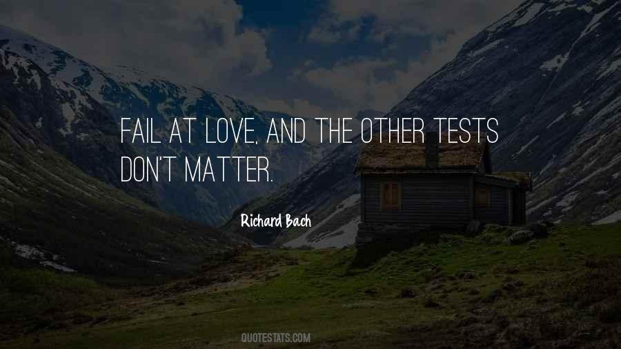 Love Tests Quotes #1387742