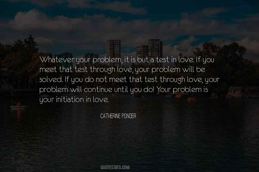 Love Tests Quotes #1648682