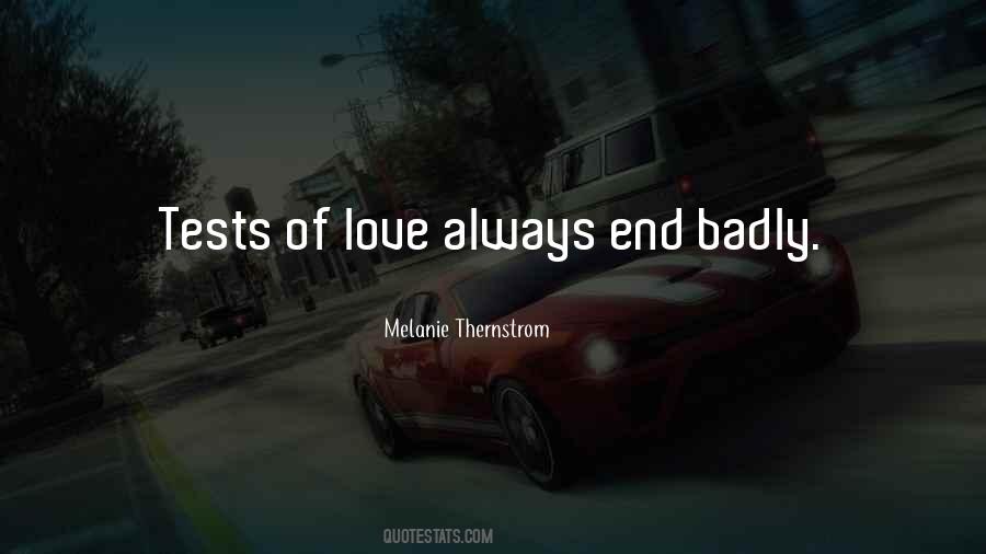 Love Tests Quotes #459746