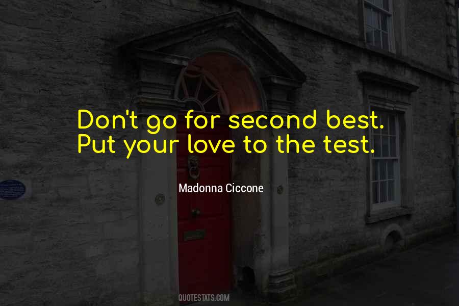 Love Tests Quotes #532165