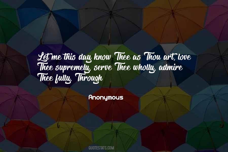 Love Thee Quotes #241704