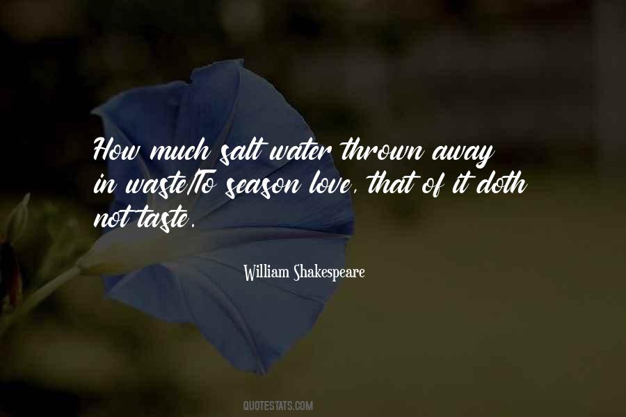 Love Thrown Away Quotes #1150746
