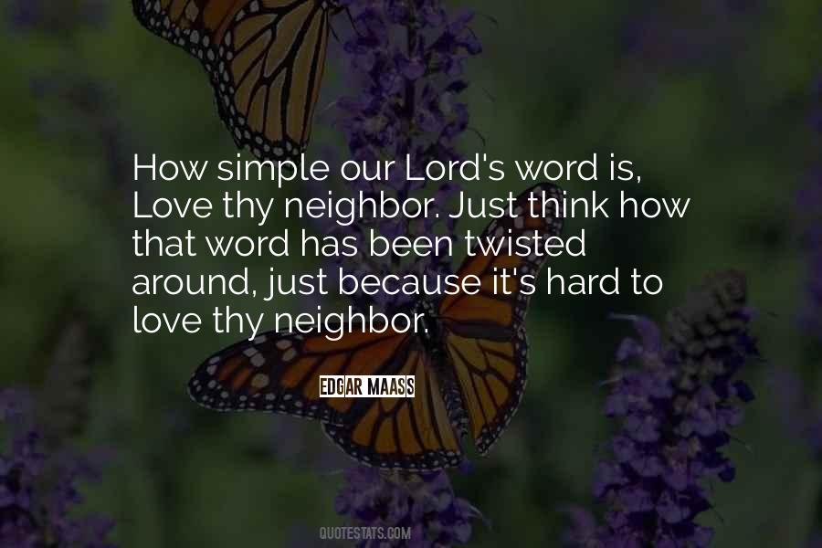 Love Thy Quotes #1329274
