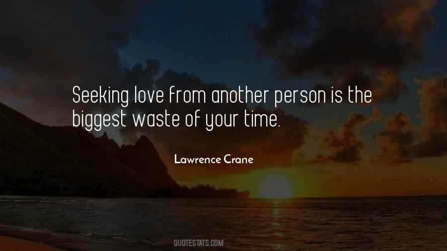 Love Time Waste Quotes #1093941