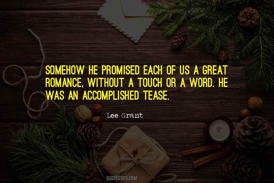 Love To Tease You Quotes #684343