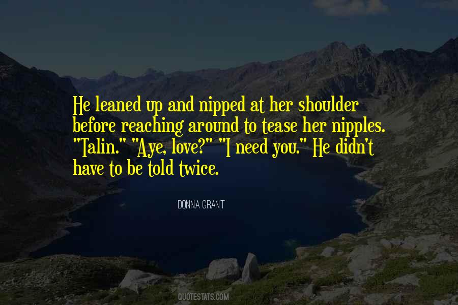 Love To Tease You Quotes #961565