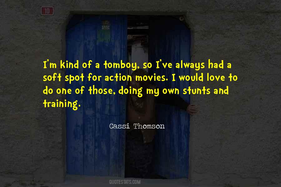 Love Tomboy Quotes #1021471