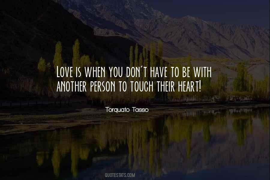 Love Touch Quotes #166174