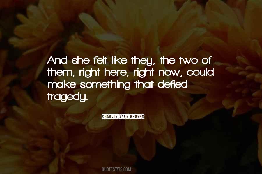 Love Tragedy Quotes #463477