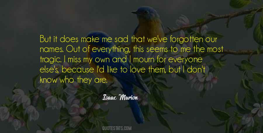 Love Tragic Quotes #1280051