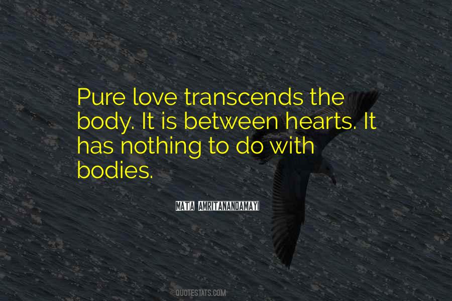 Love Transcends Quotes #142711