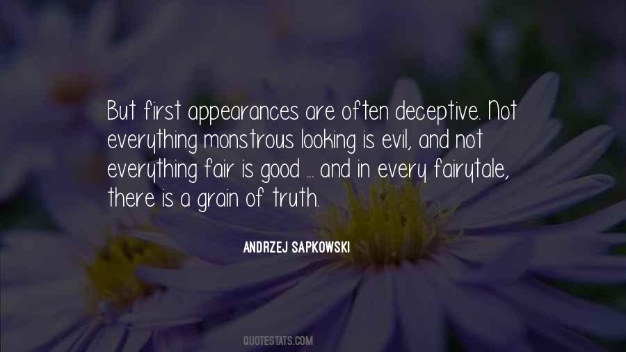 Quotes About Deceptive #393899