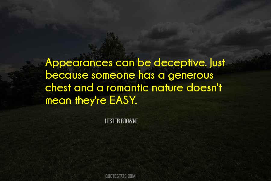 Quotes About Deceptive #426278