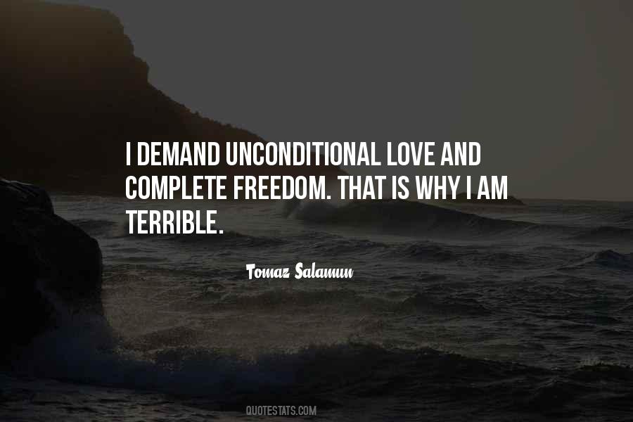 Love Unconditional Quotes #35348