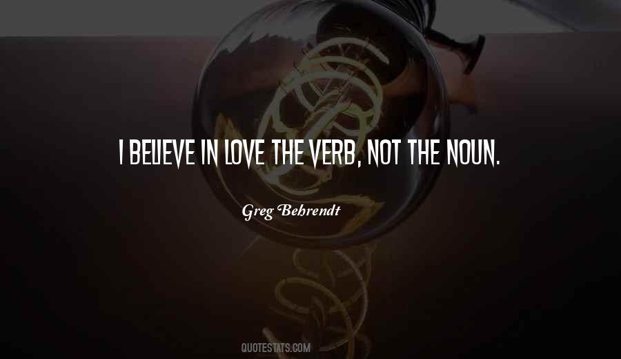 Love Verb Quotes #1505559