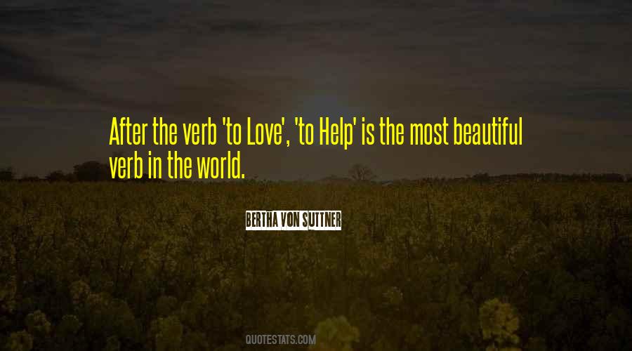 Love Verb Quotes #355652