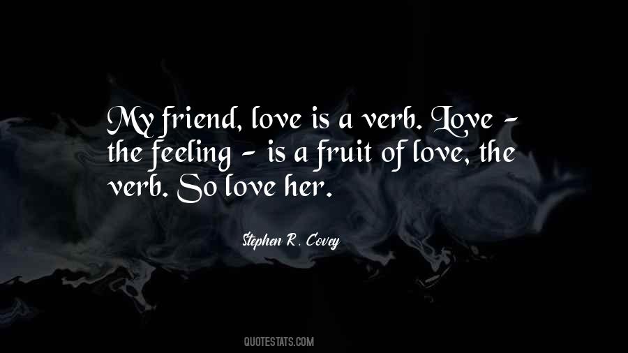 Love Verb Quotes #983343