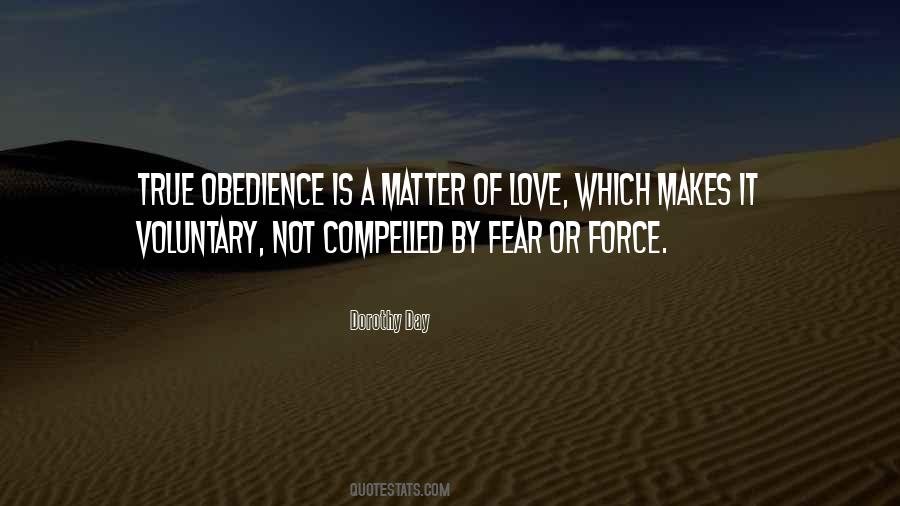 Love Versus Fear Quotes #10755