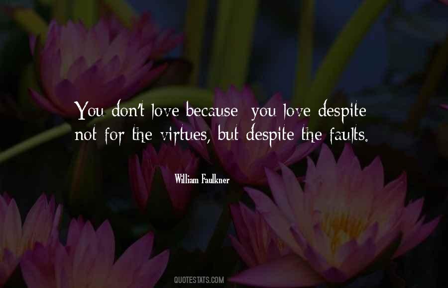 Love Virtues Quotes #1080811