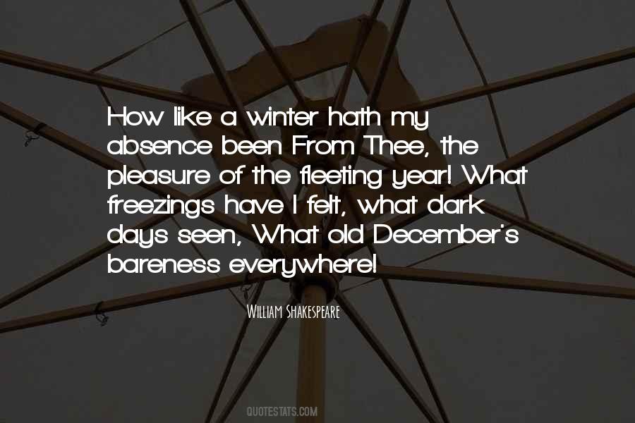Quotes About December Love #1570084