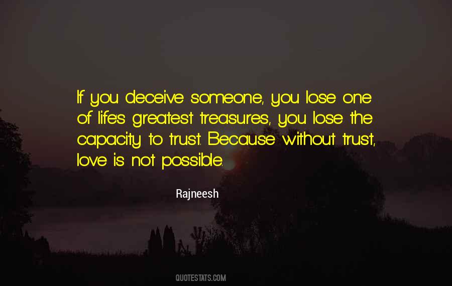 Quotes About Deceiving Someone #1679784