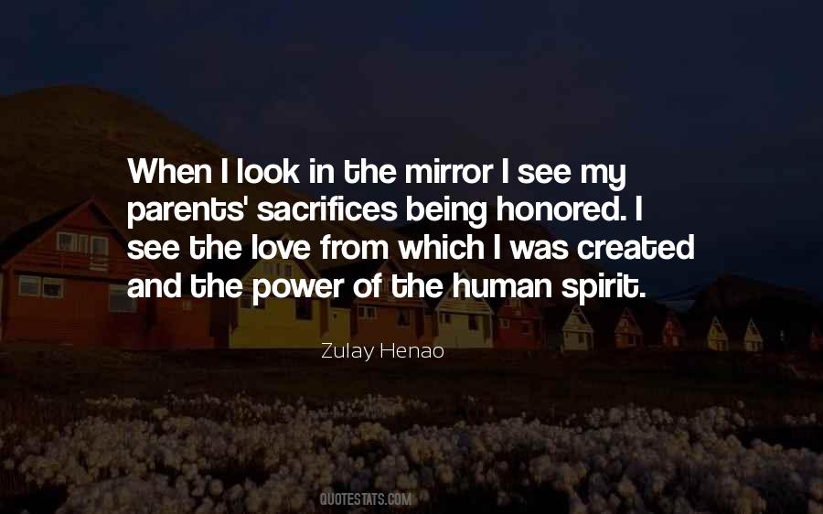 Love What You See In The Mirror Quotes #1221299